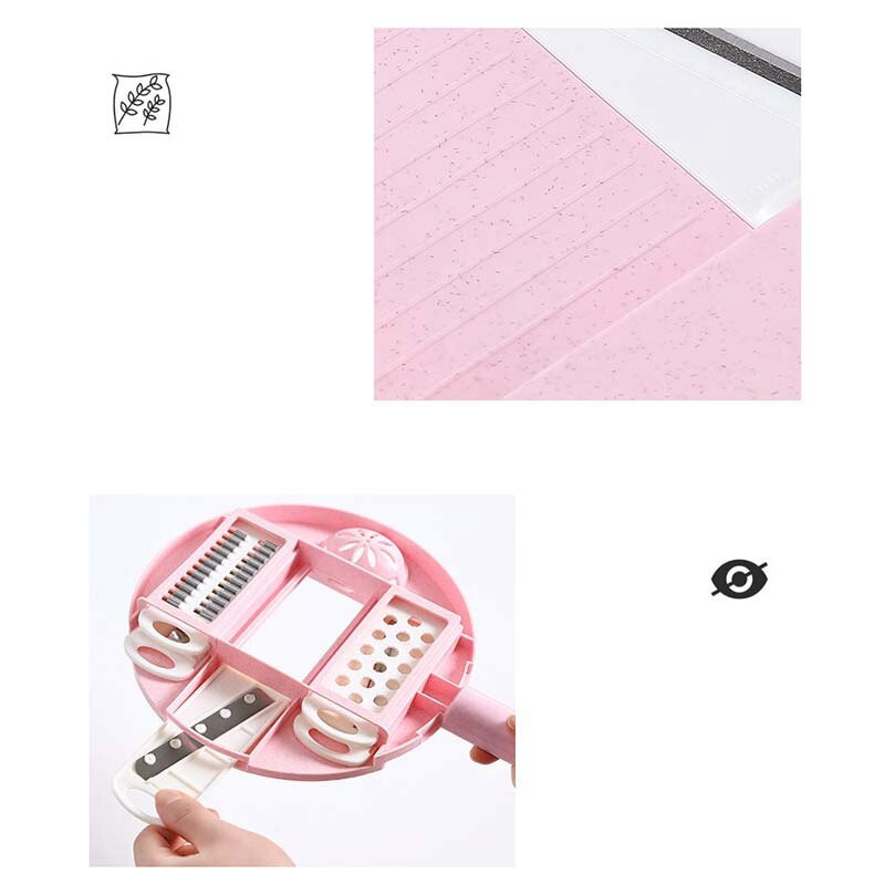 Többfunkciós burgonya sárgarépa uborka mandolin szeletelő reszelő aprító szűrővel / konyhai gyümölcs és zöldség eszközök