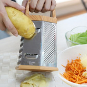 Šešiapusės trintuvės Rankinė daržovių spiralinė pjaustyklė Smulkintuvas Sūrio trintuvas Virtuvės įrankiai Nerūdijančio plieno obliavimo staklės