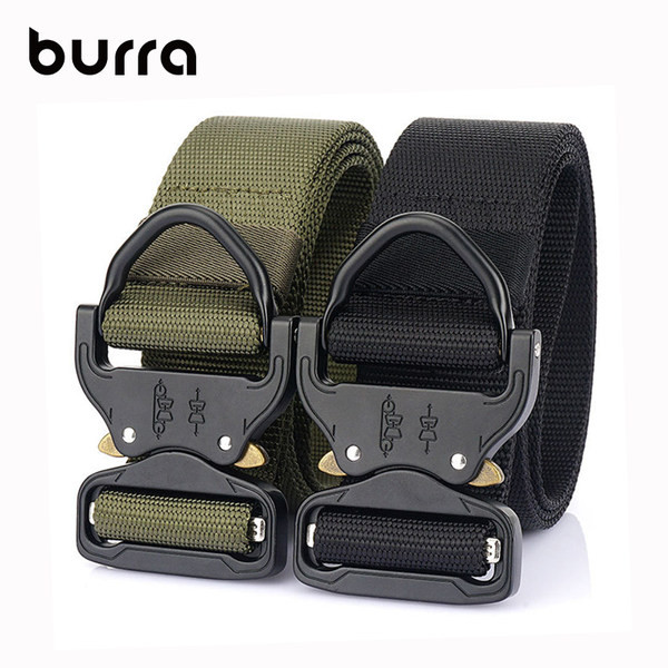 Curea bărbătească din pânză cu cataramă