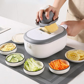 7/11 buc răzătoare pentru legume multifuncționale cu coș de scurgere morcovi cartofi tăiați manual răzătoarea de legume pentru obiecte de bucătărie