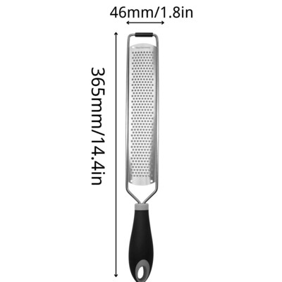 Rozsdamentes acél zöldség-gyümölcsreszelő csokoládé citromhéj gyümölcshámozó kézi sajtreszelő konyhai kiegészítő