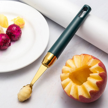 Σετ χαρακτικής φρούτων από ανοξείδωτο ατσάλι Συσκευή Εκλεκτή διακόσμηση πλάκας Gadget κουζίνας
