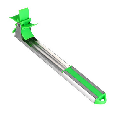 Rozsdamentes acél Görögdinnye késszeletelő Szélmalom Gyümölcsvágó Dinnyés Kanál Szeletelő Gyümölcssaláta Szeletelő Görögdinnye kockaszeletelő