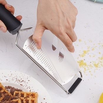 Ренде за сирене от неръждаема стомана Резачка Lemon Zester Chocolate Chopper Белачка за плодове Ренде Резачка Кухненски инструменти Аксесоари