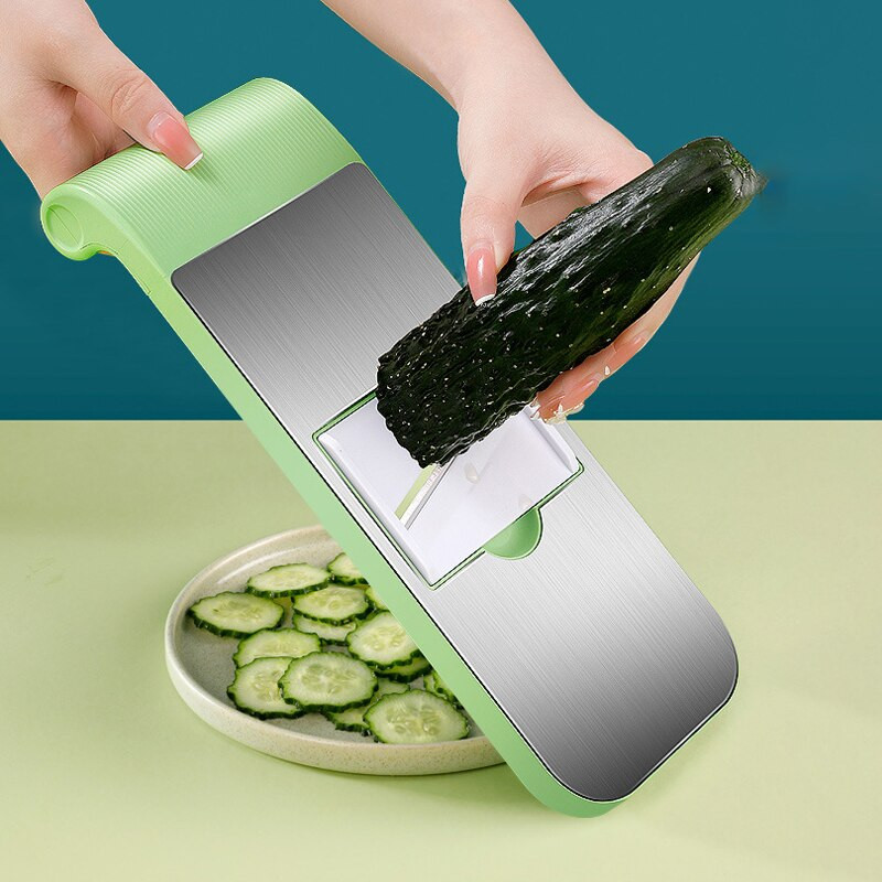 Daržovių pjaustytuvas Daugiafunkcinis namų pjaustyklė vaisiams bulvių skustukas morkų tarkavimas virtuvės reikmenims Daržovių smulkintuvo įtaisai