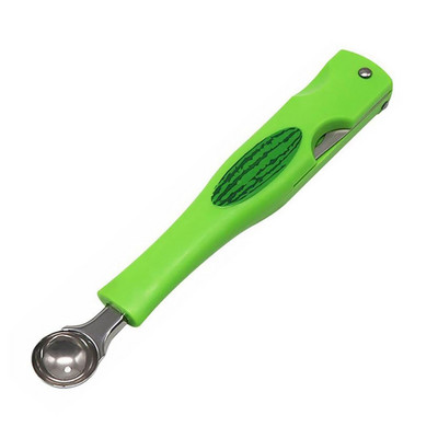 3 В 1 Разделител за пъпеша Лъжица Копач за топки за плодове Практичен битов ръчен инструмент за рязане на диня от неръждаема стомана