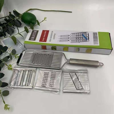 Többcélú zöldségszeletelő rozsdamentes acél reszelő aprítógépek burgonyahámozó sárgarépareszelő konyhai kiegészítők kütyük