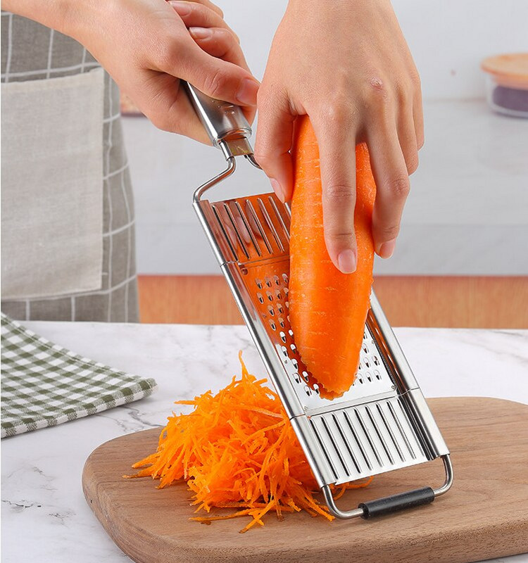 Többcélú zöldségszeletelő rozsdamentes acél reszelő aprítógépek burgonyahámozó sárgarépareszelő konyhai kiegészítők kütyük