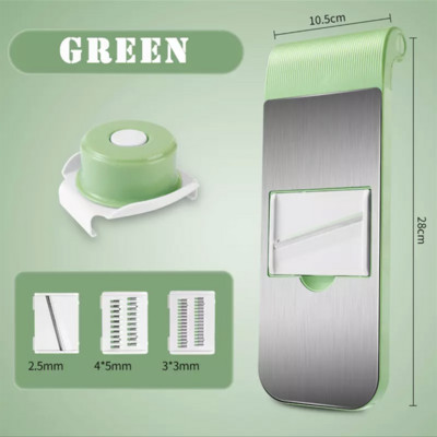 Zöldségvágó Multifunkcionális burgonyaszeletelő Műtárgy háztartási konyhai burgonyaszeletelő reszelő aprító kaparó aprító