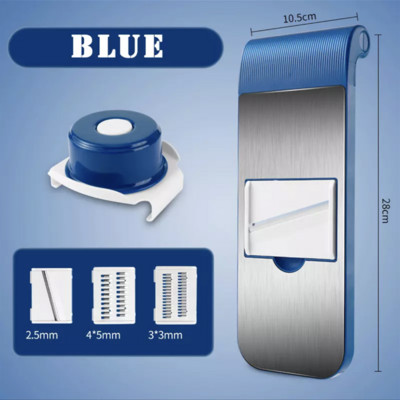 Zöldségvágó Multifunkcionális burgonyaszeletelő Műtárgy háztartási konyhai burgonyaszeletelő reszelő aprító kaparó aprító