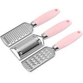 3 db konyhai reszelő készlet rozsdamentes acél aprító burgonya gyömbér zöldség-gyümölcs többfunkciós főzőeszköz