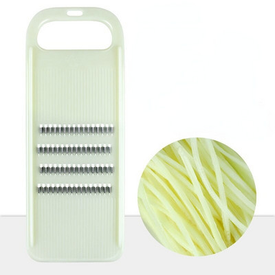 Kiváló minőségű zöldség aprító konyhai eszköz Zöldség gyümölcs szeletelő kézi zöldségvágó Professzionális reszelő pengékkel B