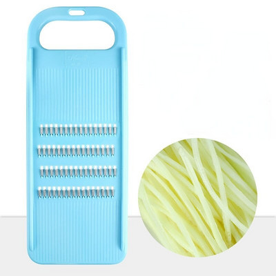 Kiváló minőségű zöldség aprító konyhai eszköz Zöldség gyümölcs szeletelő kézi zöldségvágó Professzionális reszelő pengékkel B