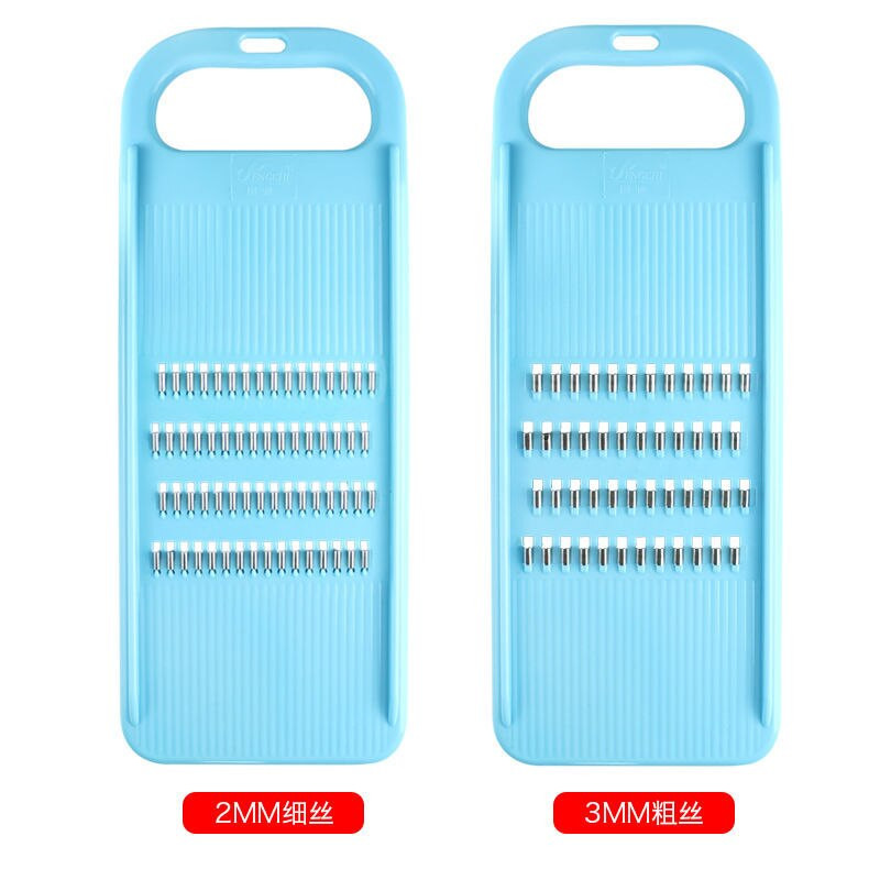 Kiváló minőségű zöldség aprító konyhai eszköz Zöldség gyümölcs szeletelő kézi zöldségvágó Professzionális reszelő pengékkel B