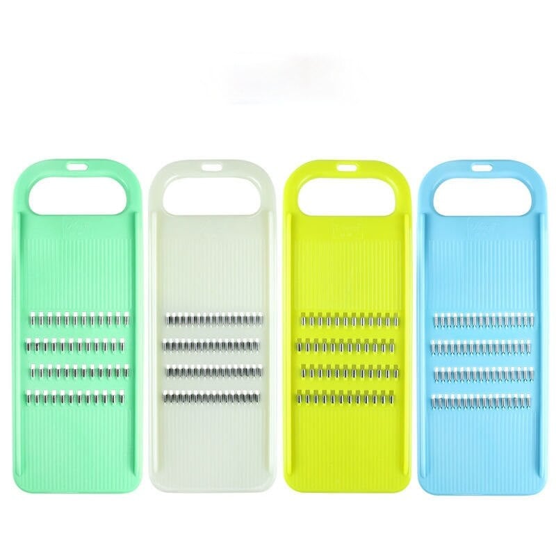 Kiváló minőségű zöldség aprító konyhai eszköz Zöldség gyümölcs szeletelő kézi zöldségvágó Professzionális reszelő pengékkel B