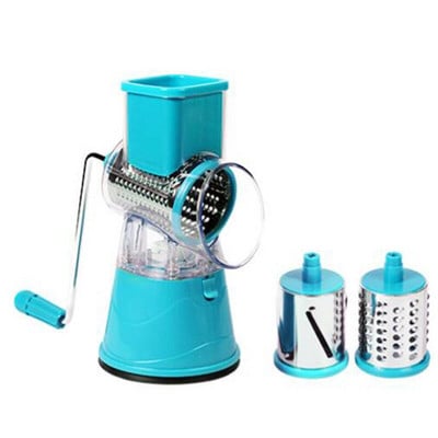 1 db hengeres aprítógép, háztartási aprító burgonyaszeletelő, többfunkciós konyhai aprítógép