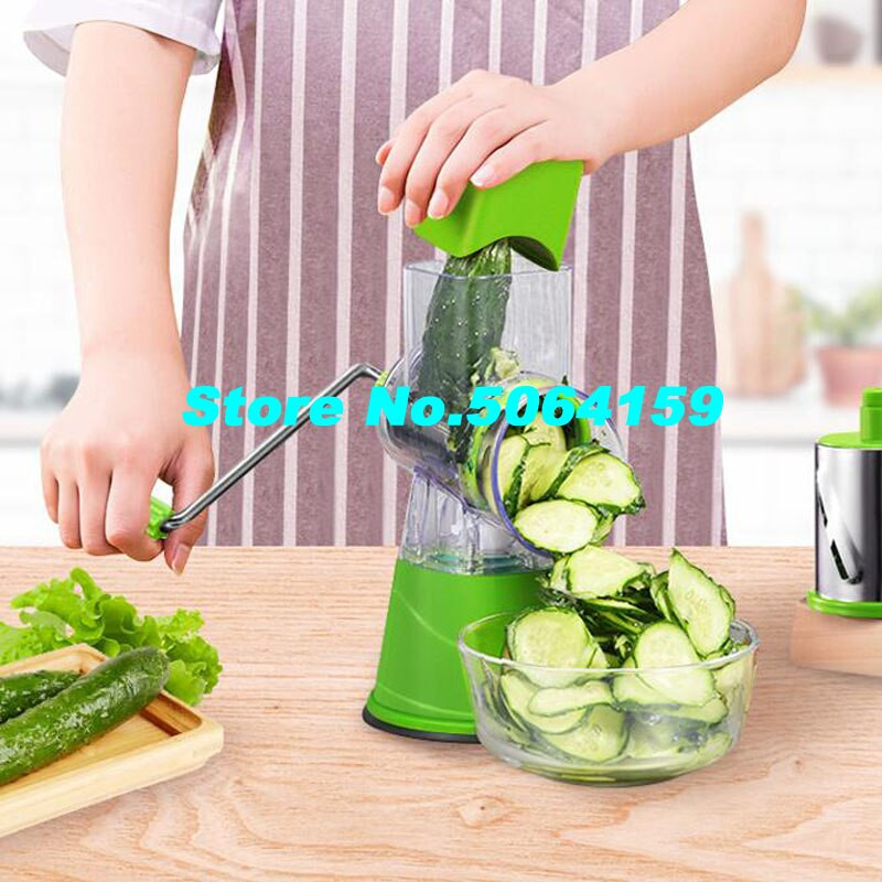 1 db hengeres aprítógép, háztartási aprító burgonyaszeletelő, többfunkciós konyhai aprítógép