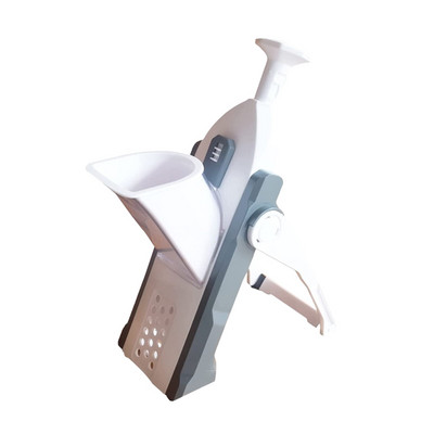 Többfunkciós zöldségszeletelő Biztonságos konyhai szeletelés gyümölcssaláta rozsdamentes acél három az egyben reszelő konyhai eszközök