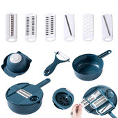 Hordozható kézi aprító vágó, könnyen tisztítható reszelő fogantyúval Többcélú otthoni konyhai eszköz