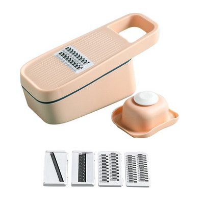 Daržovių vaisių įrankis Bulvių trintuvas Daržovių mandolino pjaustyklė Skustukas pjaustytuvas Daugiafunkcis morkų smulkintuvas trintuvas