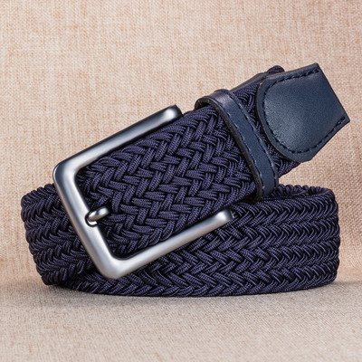 Férfi textil öv fém csattal több színben