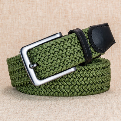 Férfi textil öv fém csattal több színben