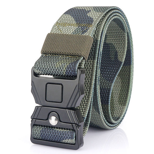 Új modell textil öv fém csattal férfiaknak