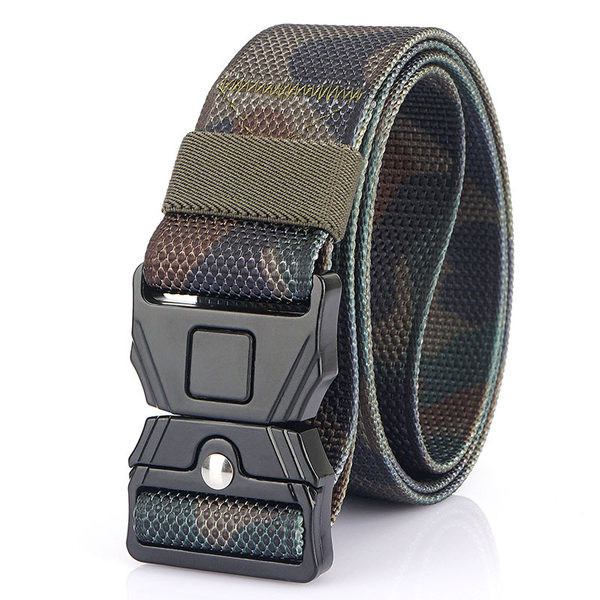 Új modell textil öv fém csattal férfiaknak