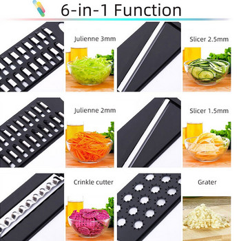 Multifunctional Vegetable Cutter Potato Shredding Slicer Household Kitchen Carrot Shredding Artifact Kitchen Tools