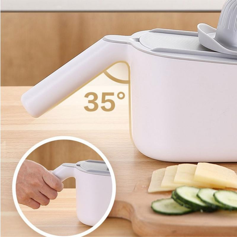 1 készlet Konyhai aprító műtárgy Burgonya aprító Retek aprító Háztartási szeletelő Zöldségvágó Konyhai eszközök