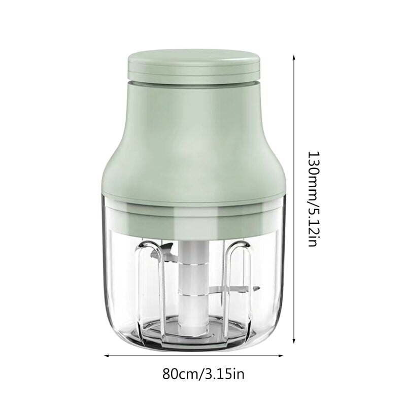 Vezeték nélküli elektromos zöldségszeletelő, húzó aprító mechanizmusú vágó hagymához LX0D