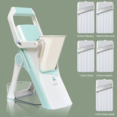 Virtuvės reikmenys Daugiafunkciniai daržovių pjaustymo dirbiniai Bulvių smulkintuvas Buitinis smulkintuvas Smulkintos bulvių traškučių griežinėliai