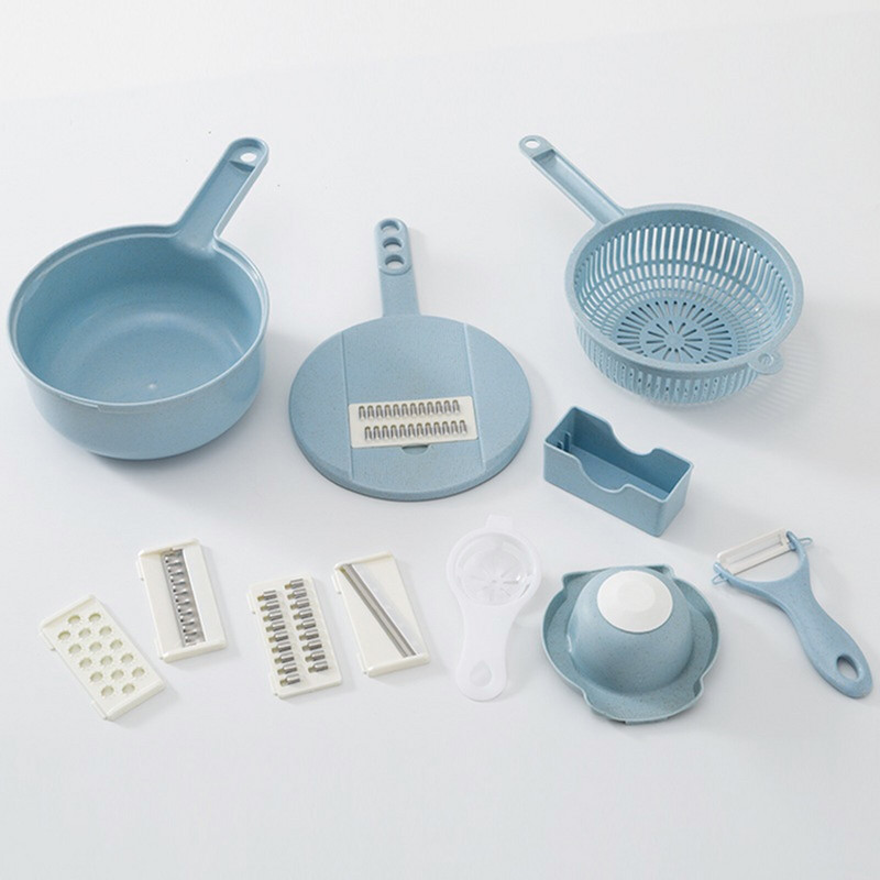 Burgonyacsíkos uborkaszeletelő gyors aprító konyhai Biztonságosan felszerelhető vágó sütéshez Többfunkciós aprító, tartós készülékek