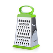 Rankinė daugiafunkcė nerūdijančio plieno keturpusė trintuvė sūriui česnakui imbierui daržovių pjaustyklė Virtuvės vaisiai įrankiai