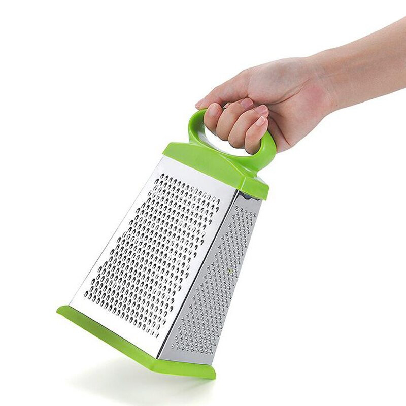 Rankinė daugiafunkcė nerūdijančio plieno keturpusė trintuvė sūriui česnakui imbierui daržovių pjaustyklė Virtuvės vaisiai įrankiai