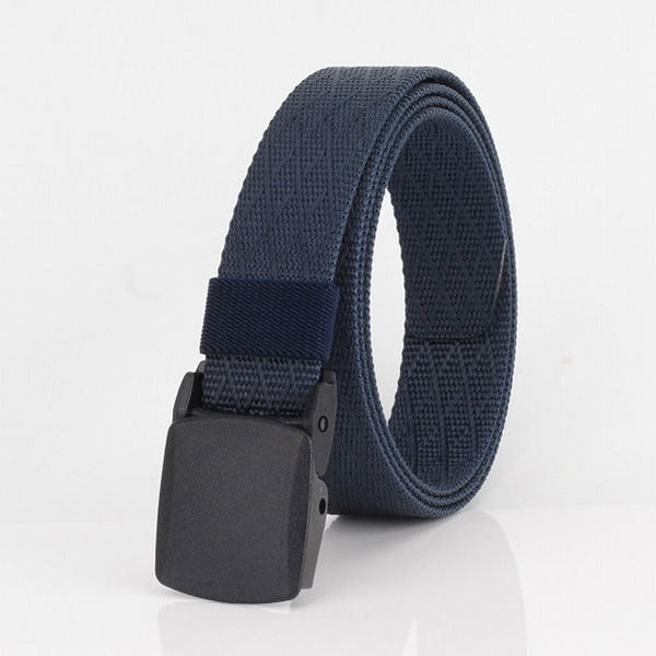 Férfi alkalmi öv állítható csattal