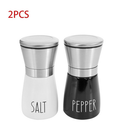 2 db rozsdamentes acél paprikarázó fűszeradagoló újratölthető paprika shakerrel Fűszerdobozok kézi háztartási használatra