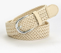 Férfi kötött öv fém csattal