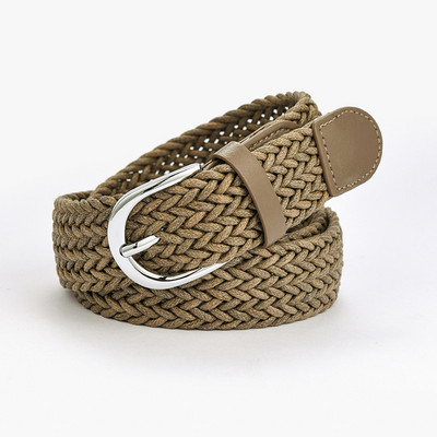 Férfi kötött öv fém csattal