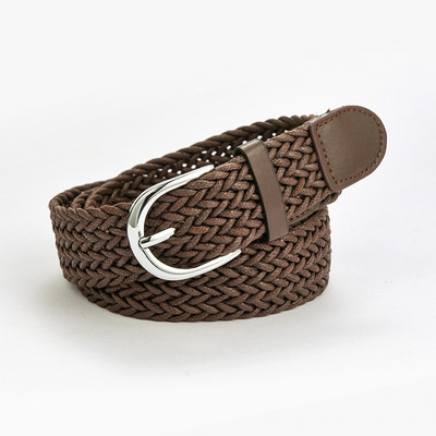 Férfi kötött öv fém csattal