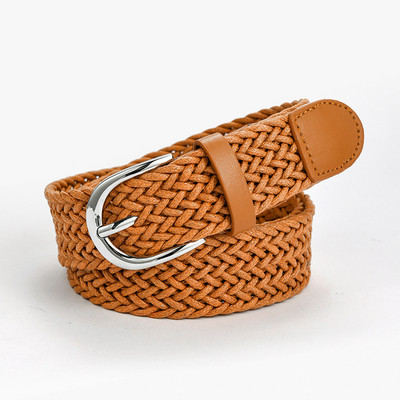 Férfi kötött öv fém csattal