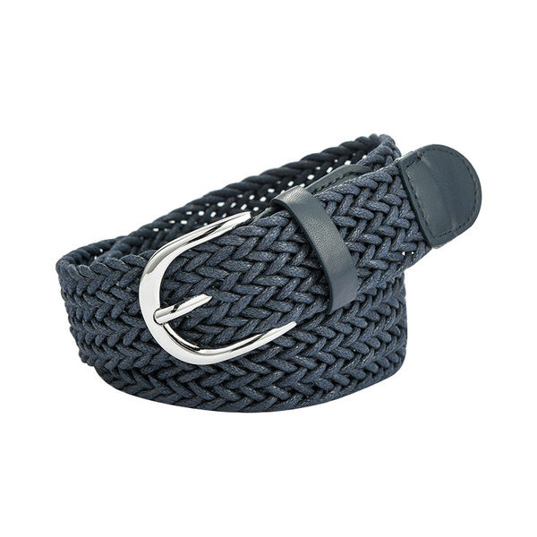 Férfi kötött öv fém csattal