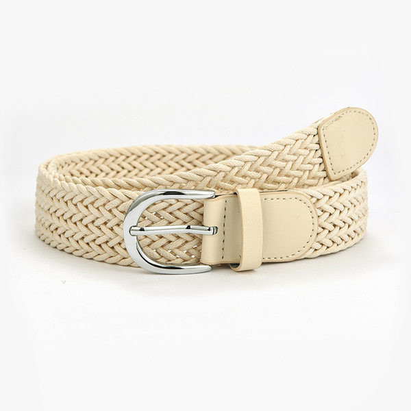 Férfi kötött öv fém csattal