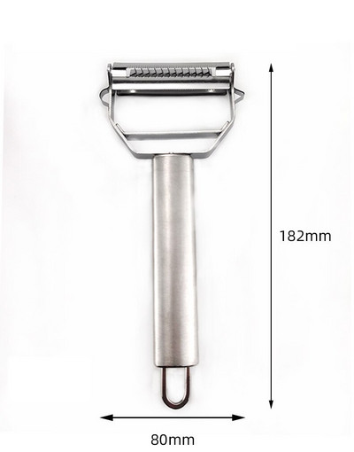 Új többcélú zöldségszeletelő rozsdamentes acél reszelő vágó aprítók gyümölcsburgonya hámozó sárgarépa reszelő konyhai kiegészítők