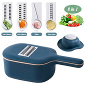 Többfunkciós burgonya sárgarépa uborka mandolin szeletelő reszelő aprító szűrővel/konyhai gyümölcs- és zöldségszerszámmal