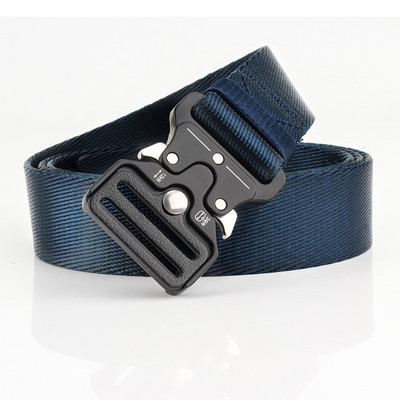 Centura textila de 3,2 cm cu catarama si functie de eliberare rapida