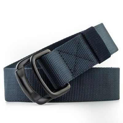 Elastinis vyriškas diržas su dviguba metaline sagtimi