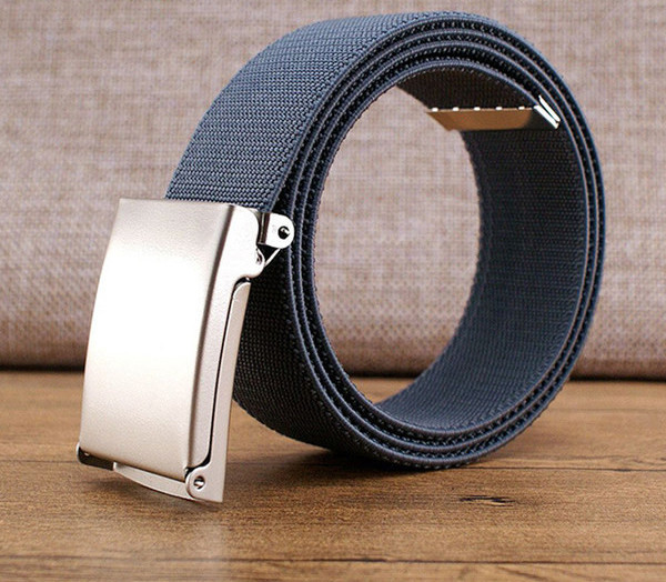 Cureaua de barbati elastica cu catarama metalica