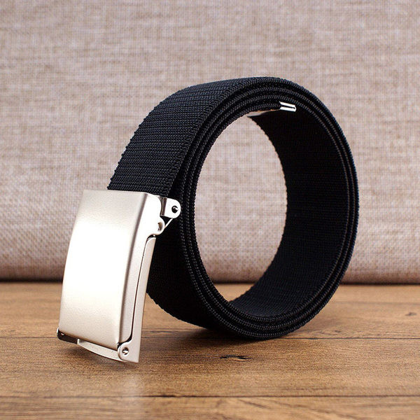 Cureaua de barbati elastica cu catarama metalica