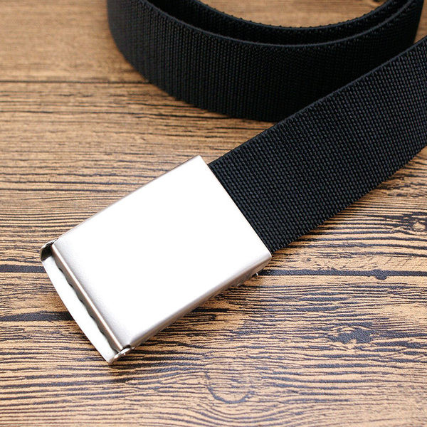 Cureaua de barbati elastica cu catarama metalica